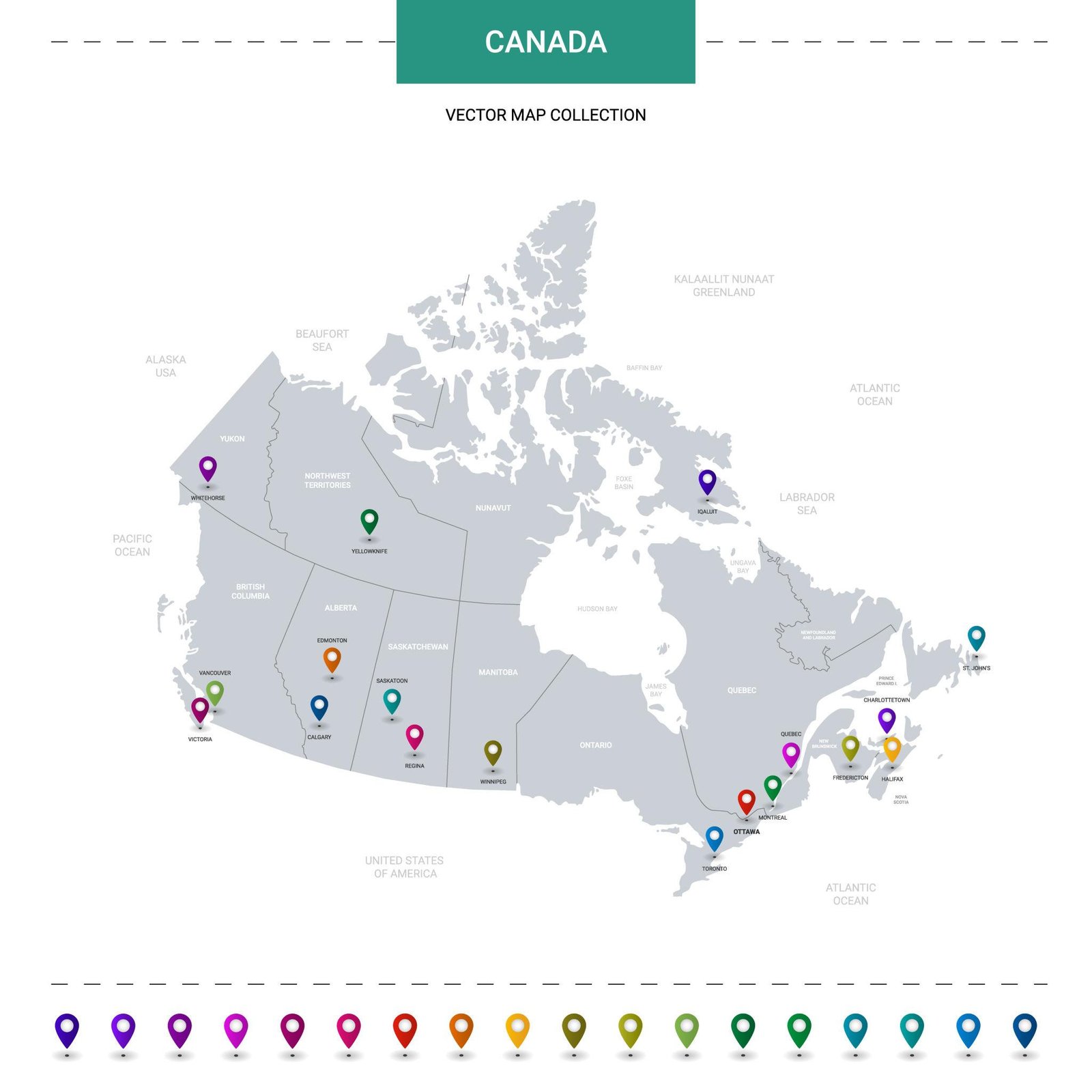 Airport limo service coverage across Ontario Canada map