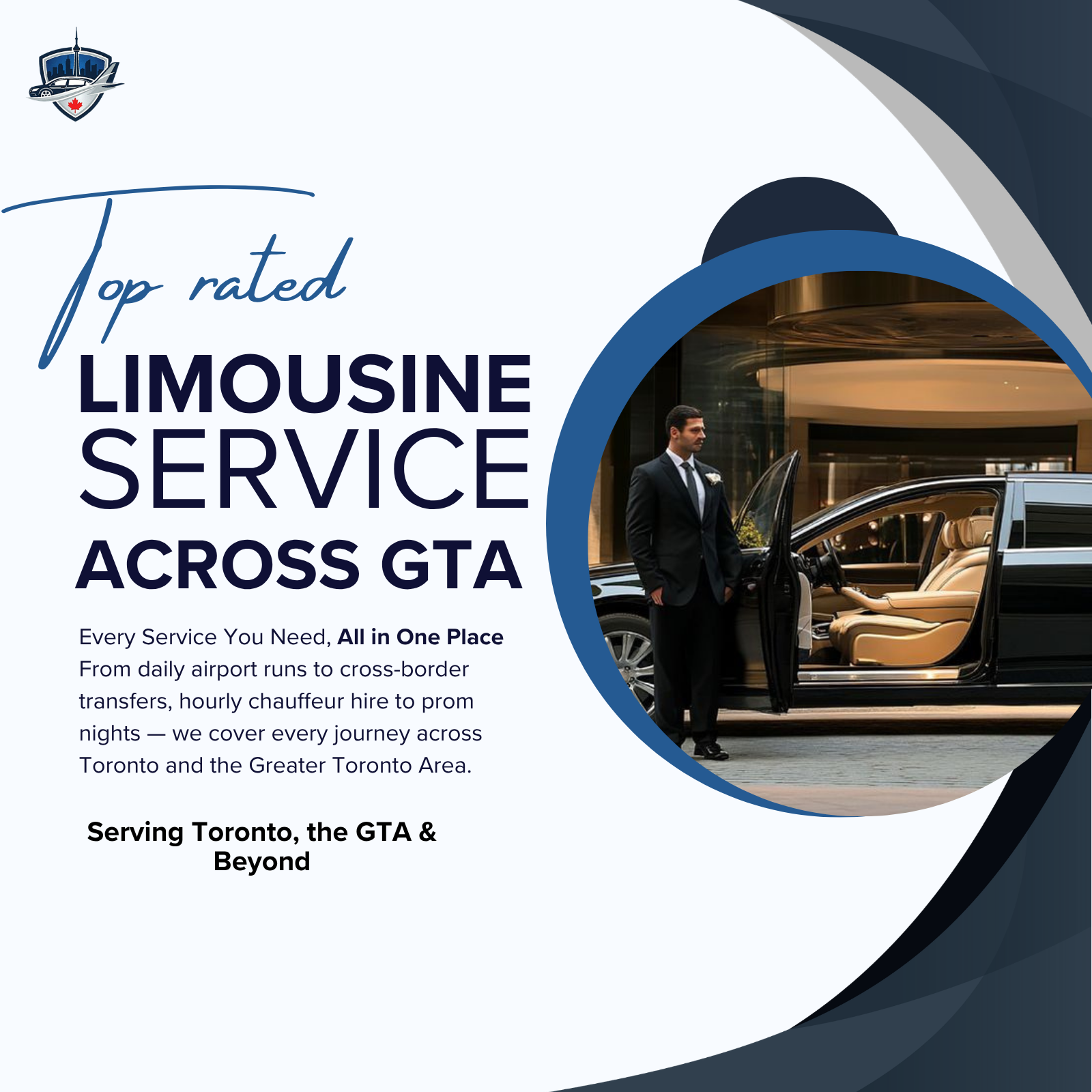 Luxury Toronto Airport Limo Service — Professional Chauffeur